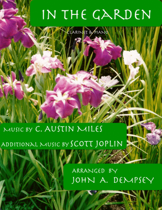 Book cover for In the Garden / Maple Leaf Rag (Clarinet and Piano)
