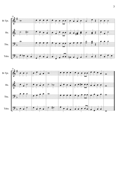 JINGLE BELLS - For Brass Quartett image number null