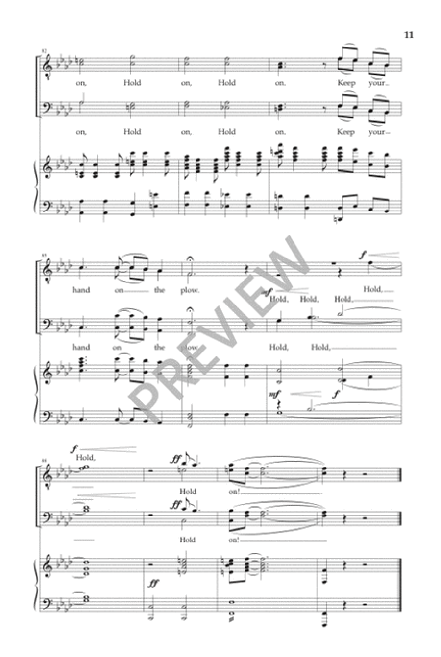 Hold On TTBB scores gallery preview page 12