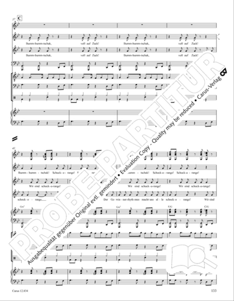 Schockorange Choir scores gallery preview page 134
