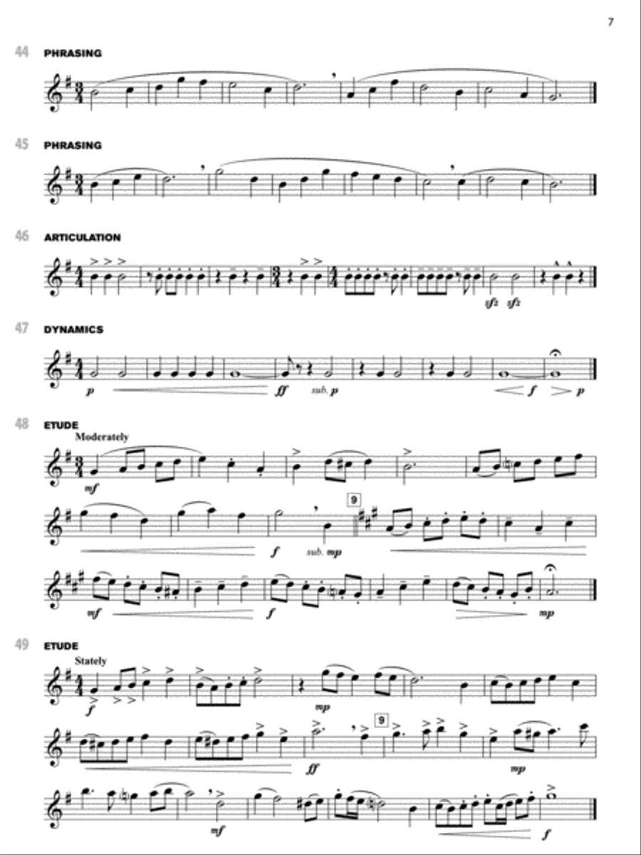 Sound Innovations for Concert Band -- Ensemble Development for Intermediate Concert Band Concert Band Methods scores gallery preview page 4