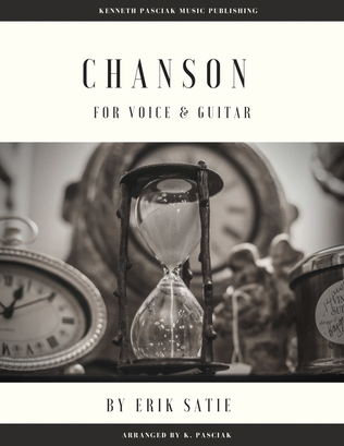 Book cover for Chanson (for Voice and Guitar)