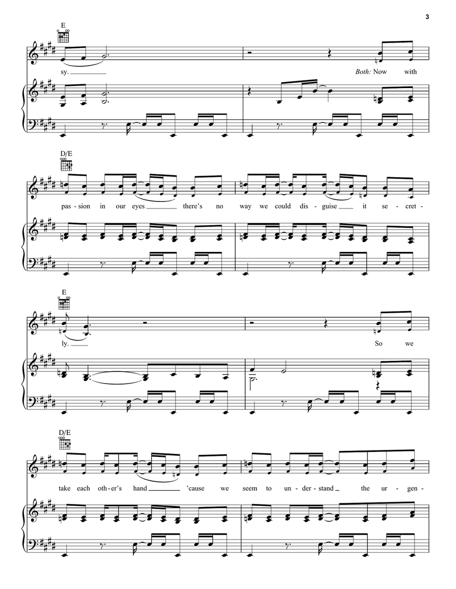(I've Had) The Time Of My Life Acoustic Guitar scores gallery preview page 3