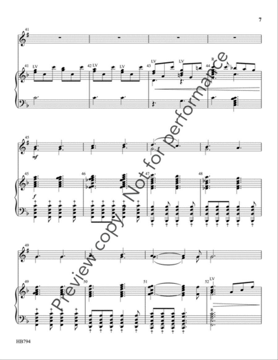 Joyful, Joyful, We Adore Thee - Tucker - full score 5-Octaves scores gallery preview page 6
