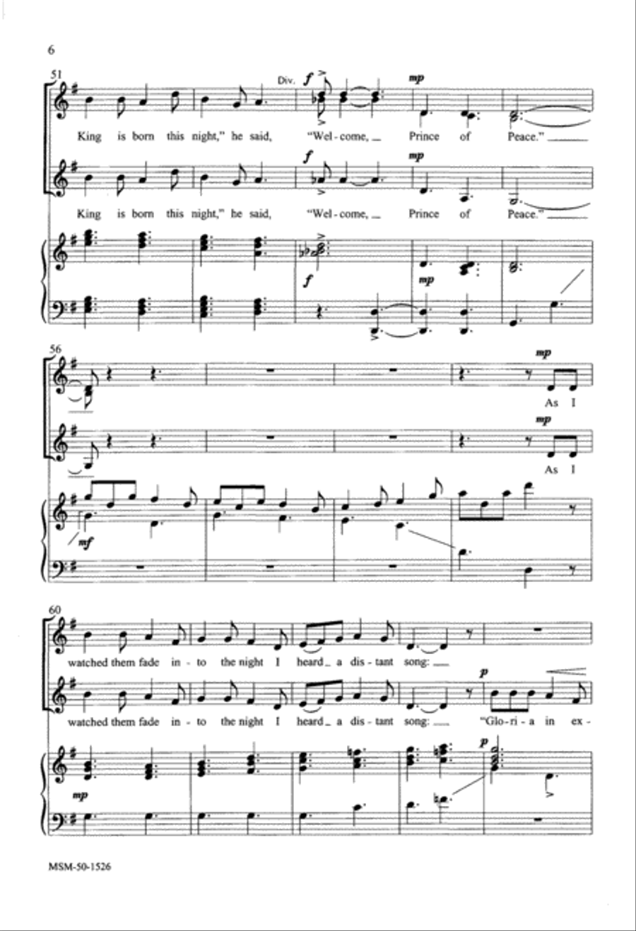 A Wonderful Story SSA scores gallery preview page 6