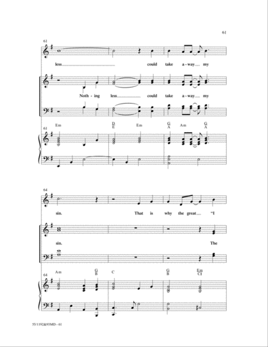 The Lamb 4-Part scores gallery preview page 38