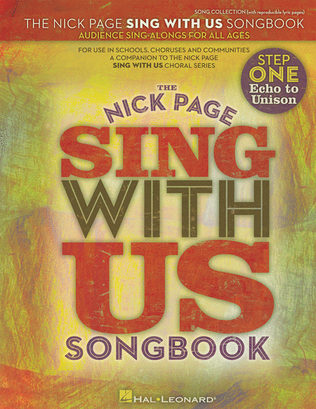 Book cover for Nick Page – “Sing with Us” Songbook