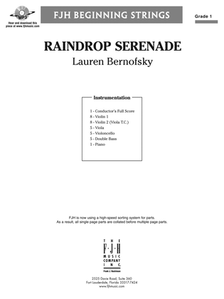 Raindrop Serenade: Score