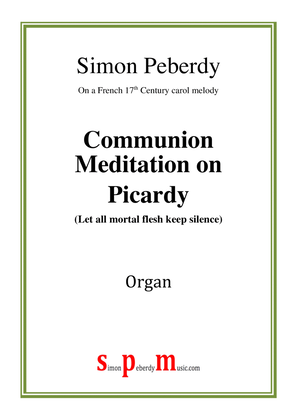 Book cover for Organ Meditation on Picardy (Let all mortal flesh keep silence)