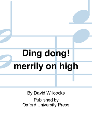 Book cover for Ding dong! merrily on high