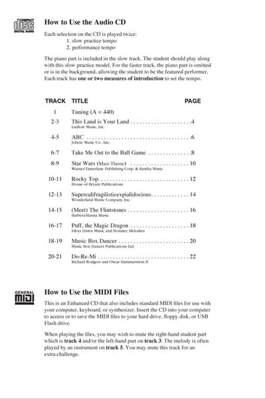PlayTime Piano Popular Piano Method scores gallery preview page 2