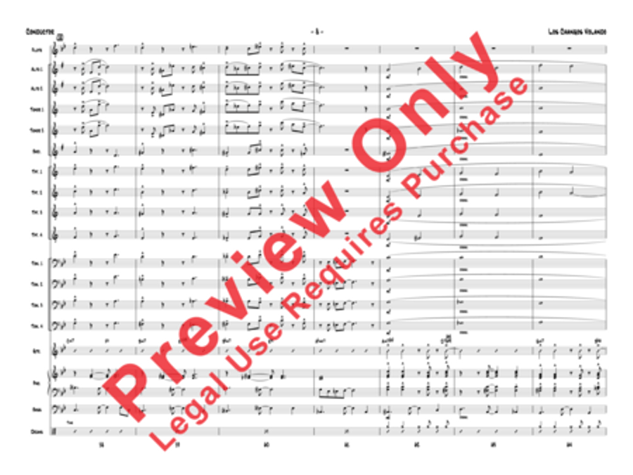 Los Changos Volando Jazz Ensemble scores gallery preview page 11