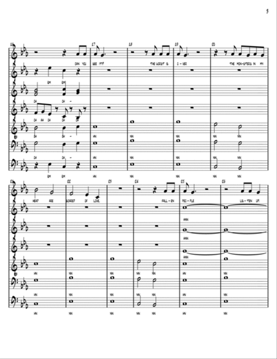 Revolution Revolution 4-Part scores gallery preview page 3