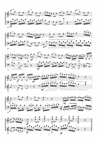Ignatz Joseph Pleyel (1757-1831), Rondeau for double bass and violin. Transcribed and edited by Kl