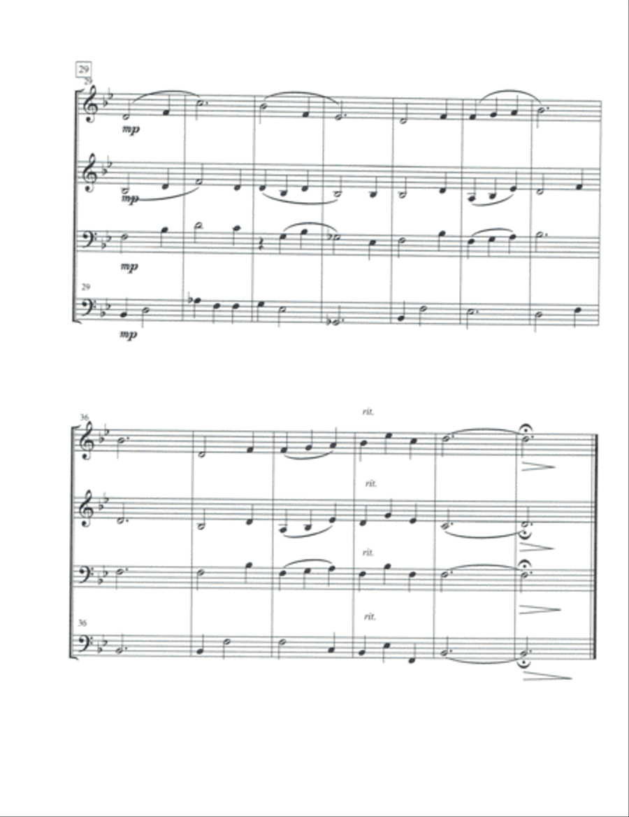 Edelweiss Edelweiss Woodwind Quartet scores gallery preview page 4