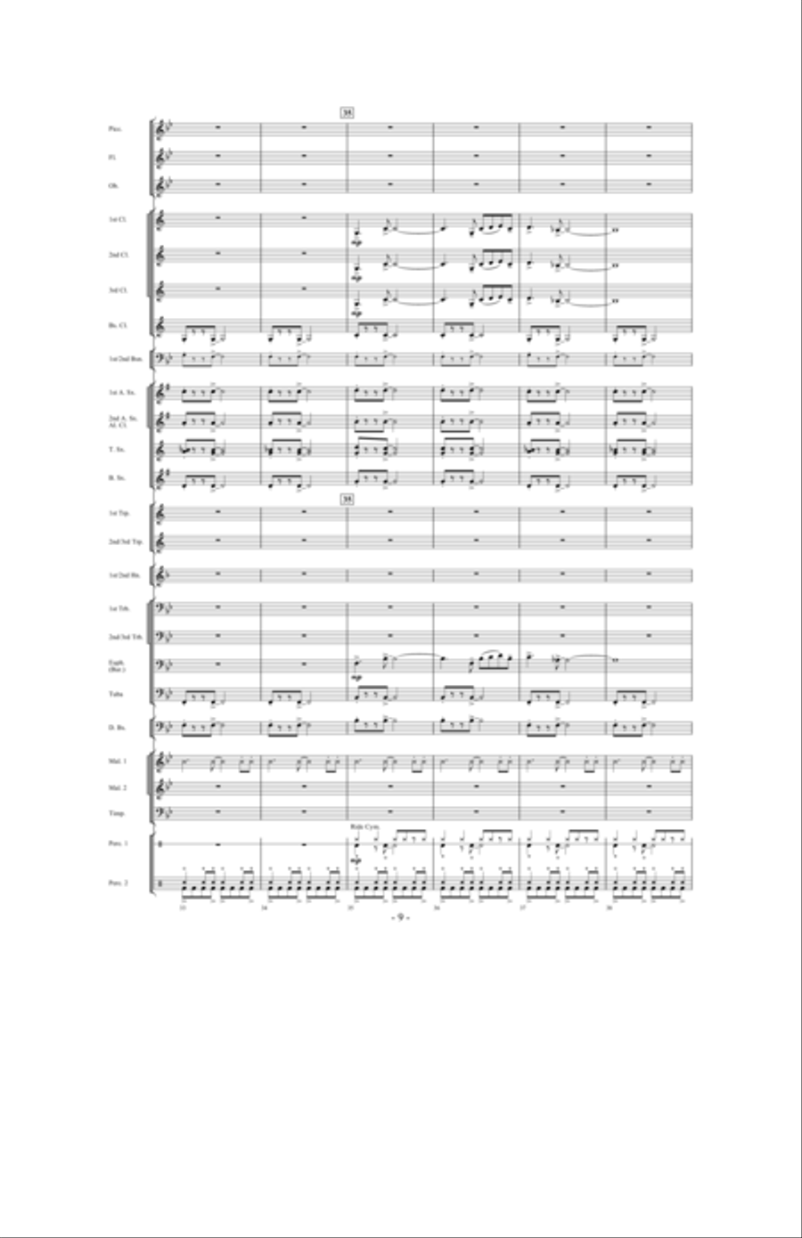 Nightflight Concert Band scores gallery preview page 8