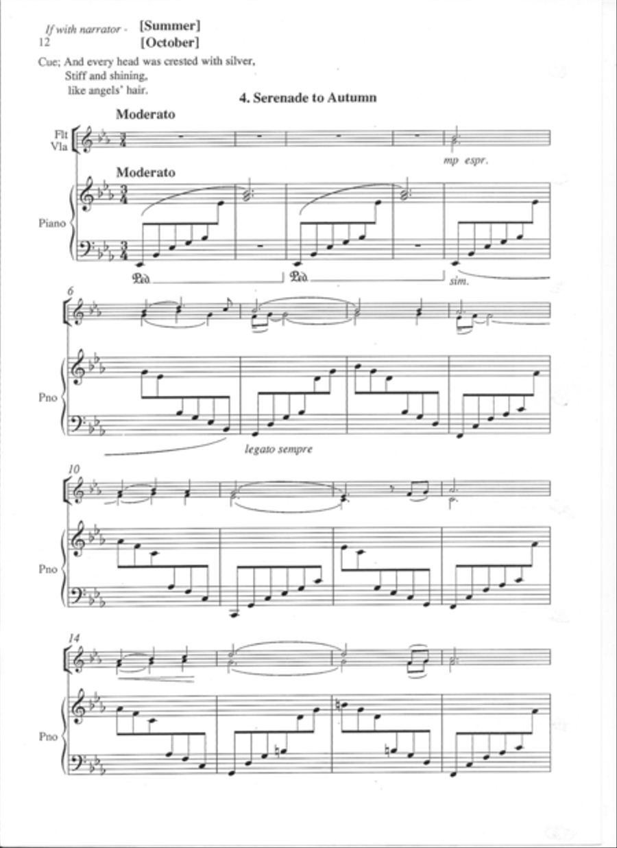 The Turning Seasons Flute scores gallery preview page 5