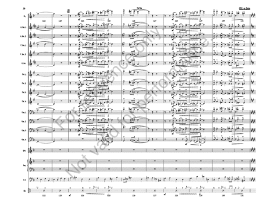 Tip Toe Jazz Ensemble scores gallery preview page 19
