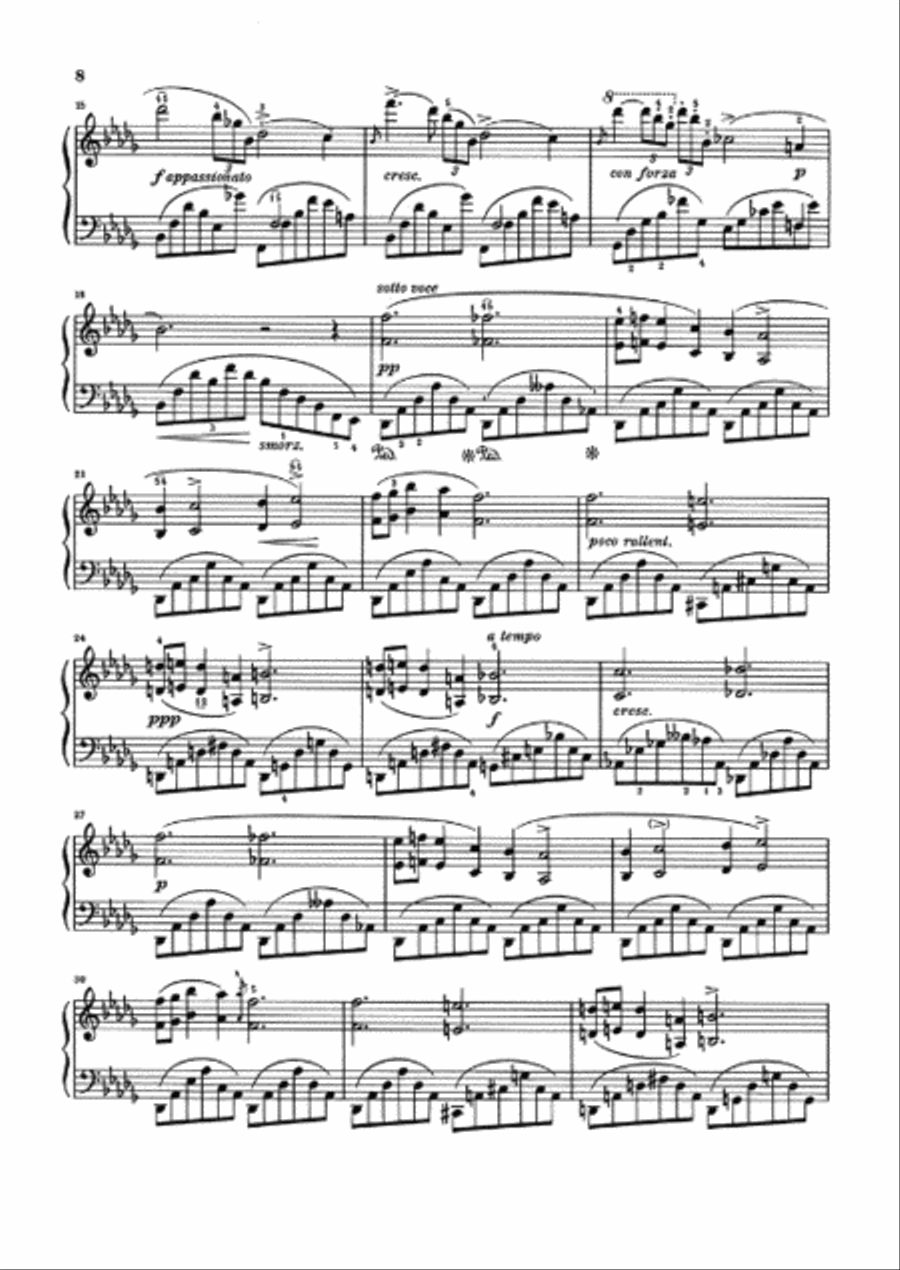 Nocturnes Piano Solo scores gallery preview page 3
