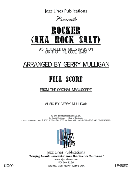 Rocker [AKA Rock Salt]