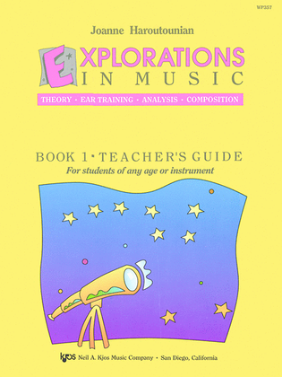 Book cover for Explorations In Music Teacher's Book 1
