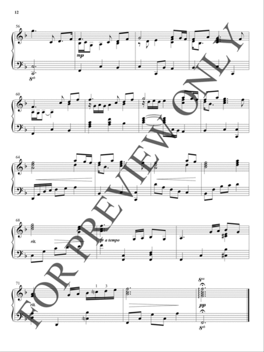 Spirit Lead Me - Piano Folio Piano Solo scores gallery preview page 13