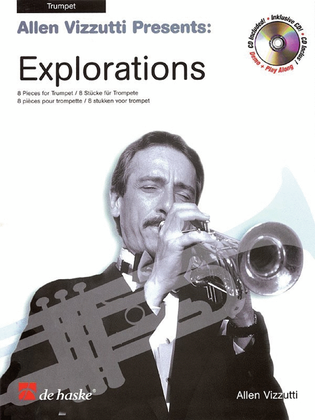 Book cover for Allen Vizzutti Explorations Trumpet Book/CD