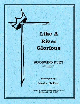 Book cover for Like A River Glorious