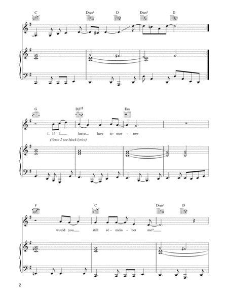 Free Bird by Lynyrd Skynyrd Piano, Vocal, Guitar - Digital Sheet Music