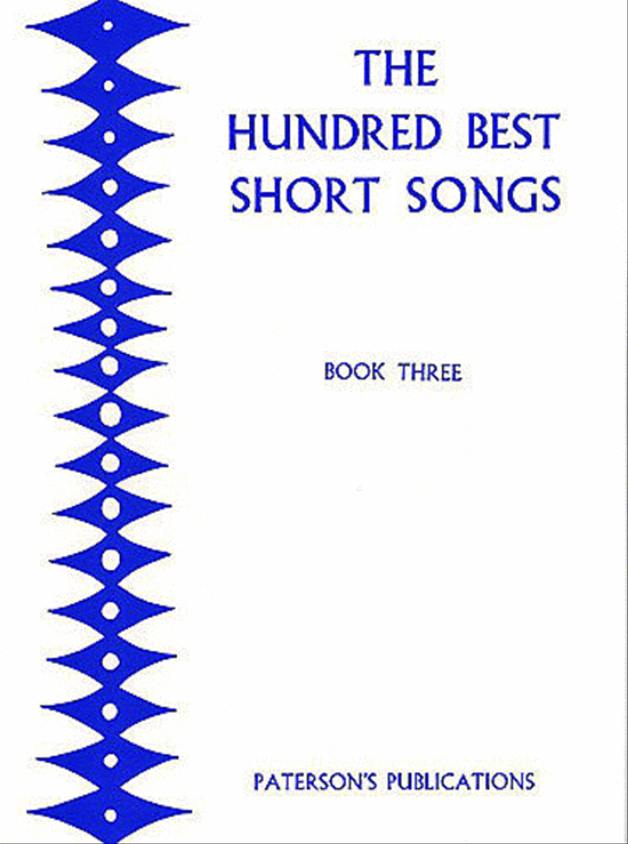 The Hundred Best Short Songs - Book Three Alto Voice scores gallery preview page 1