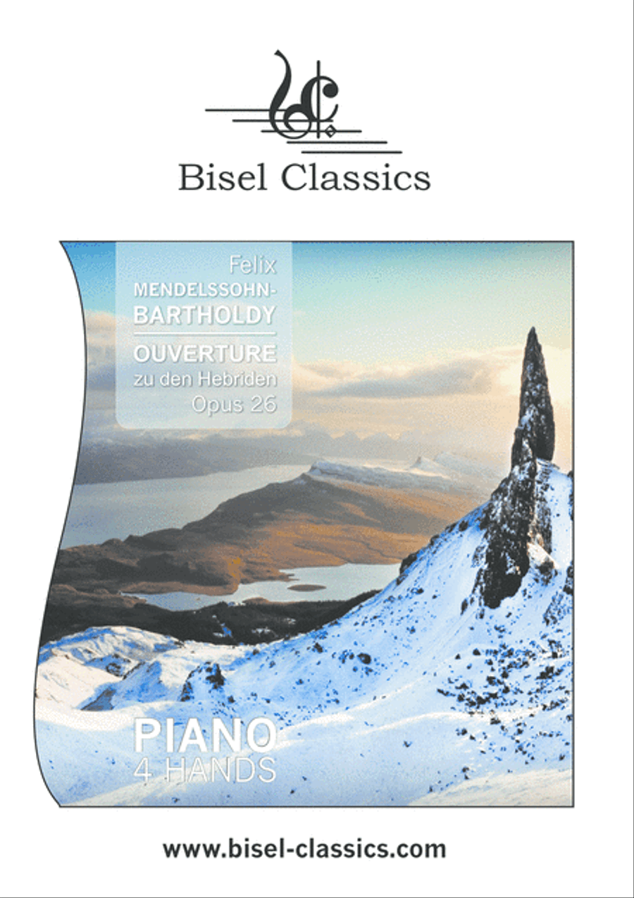 Ouverture zu den Hebriden, Opus 26 Piano Solo scores gallery preview page 1
