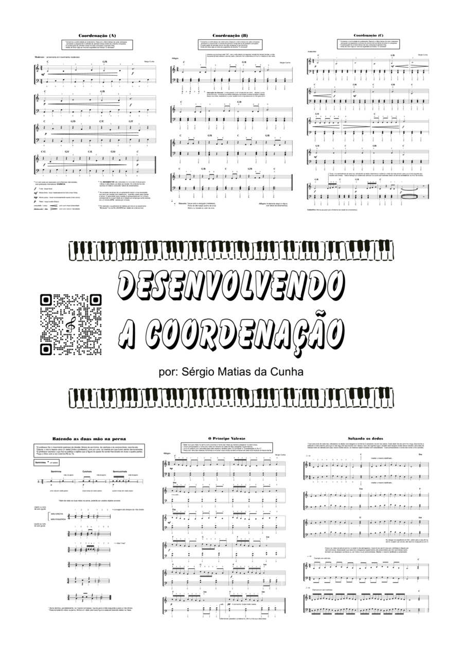 Desenvolvendo a coordenação Electronic Keyboard scores gallery preview page 1