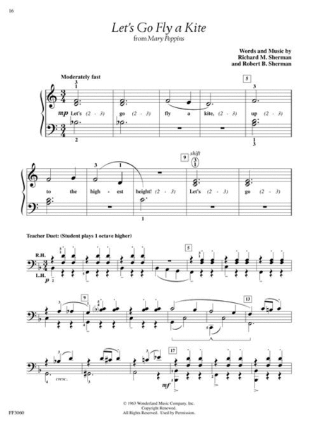 Adult Piano Adventures – Disney Book 1 by Nancy Faber Piano Method - Sheet Music