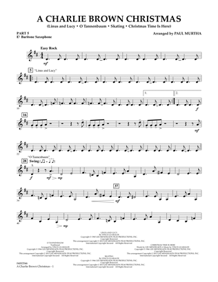 A Charlie Brown Christmas - Pt.5 - Eb Baritone Saxophone