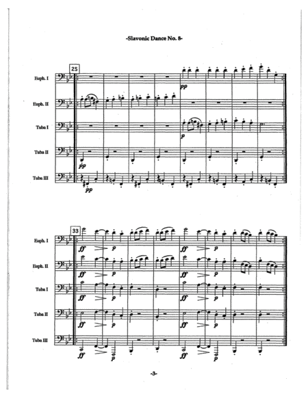 Slavonic Dances Op. 46 No. 8