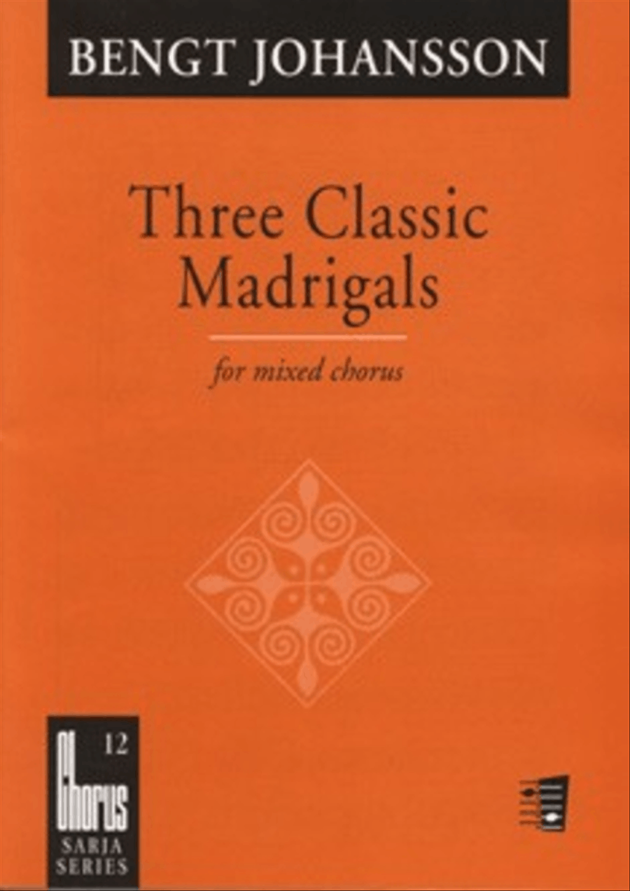 Three Classic Madrigals Mixed Choir scores gallery preview page 1