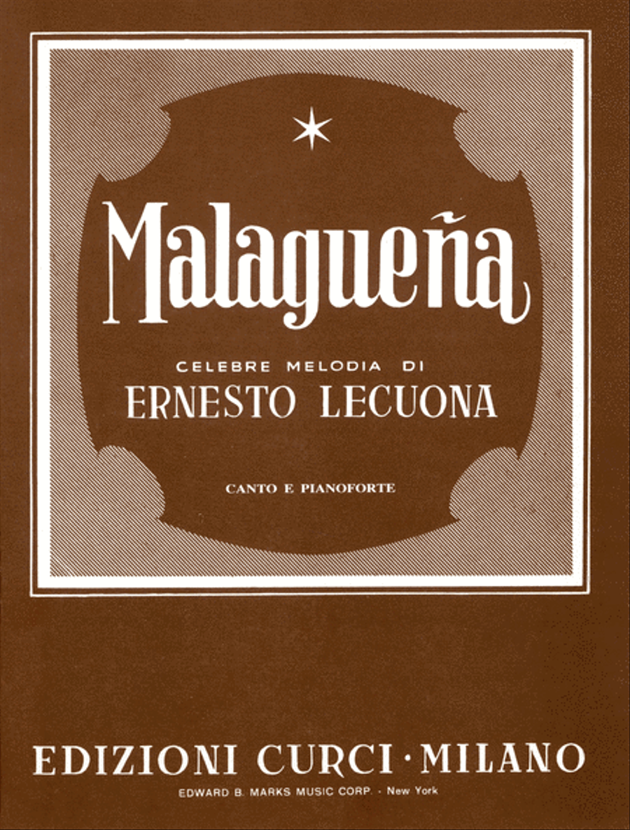 Malaguena Voice Solo scores gallery preview page 1