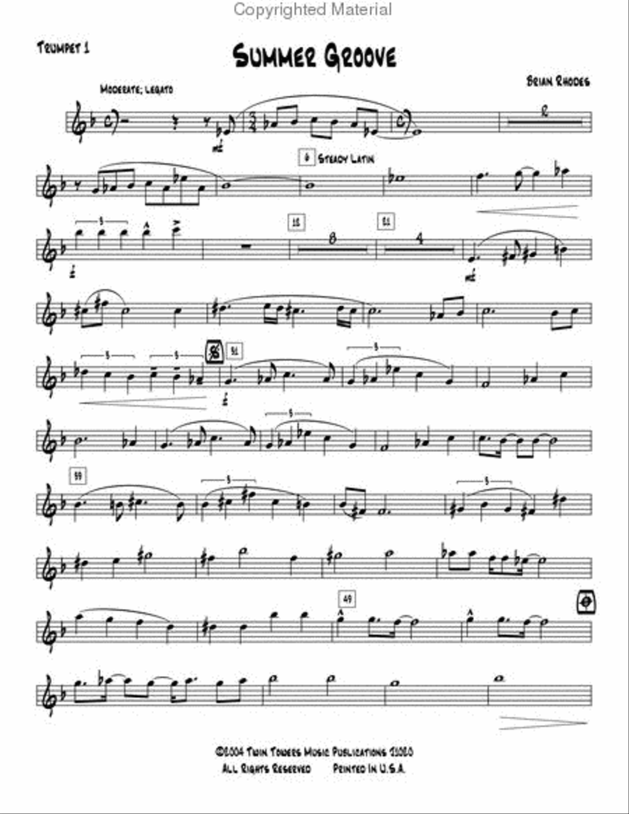 Summer Groove Jazz Ensemble scores gallery preview page 22