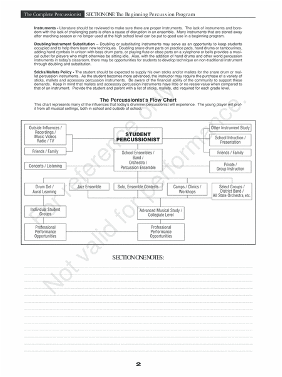 The Complete Percussionist Percussion scores gallery preview page 12