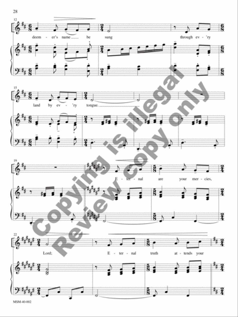 Seasons and Celebrations (Winter) Medium Voice scores gallery preview page 54