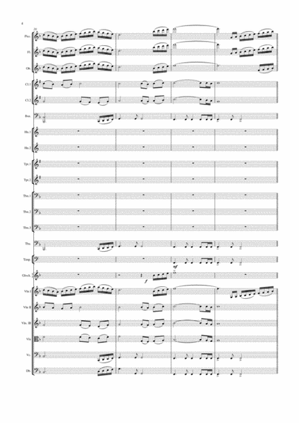 Crystal Clear - Orchestra Score and Parts PDF. image number null