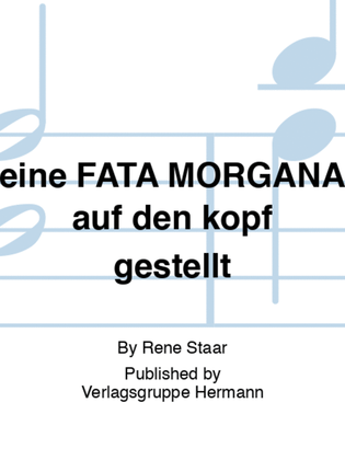 Book cover for eine FATA MORGANA auf den kopf gestellt