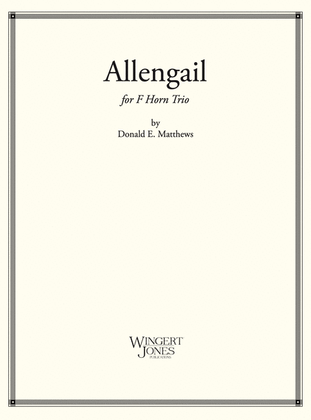 Book cover for Allengail