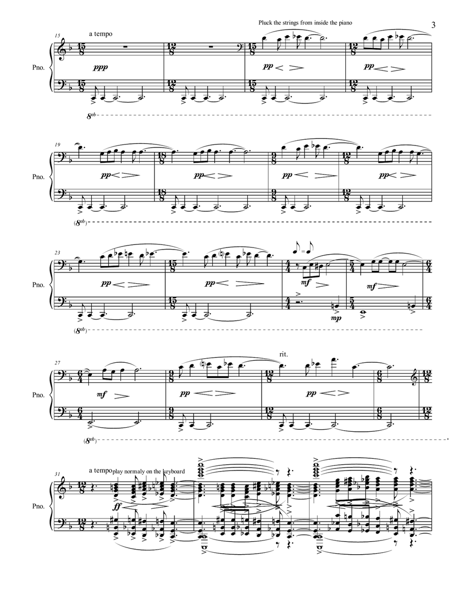 Scenes from Ancient Greece Piano Solo scores gallery preview page 6