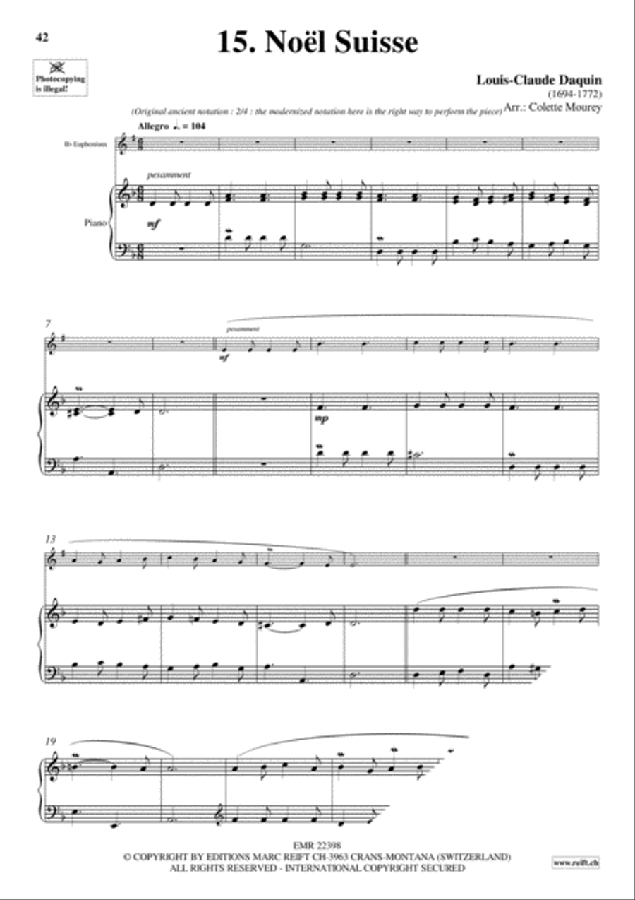 20 Greatest Christmas Hits Euphonium scores gallery preview page 17