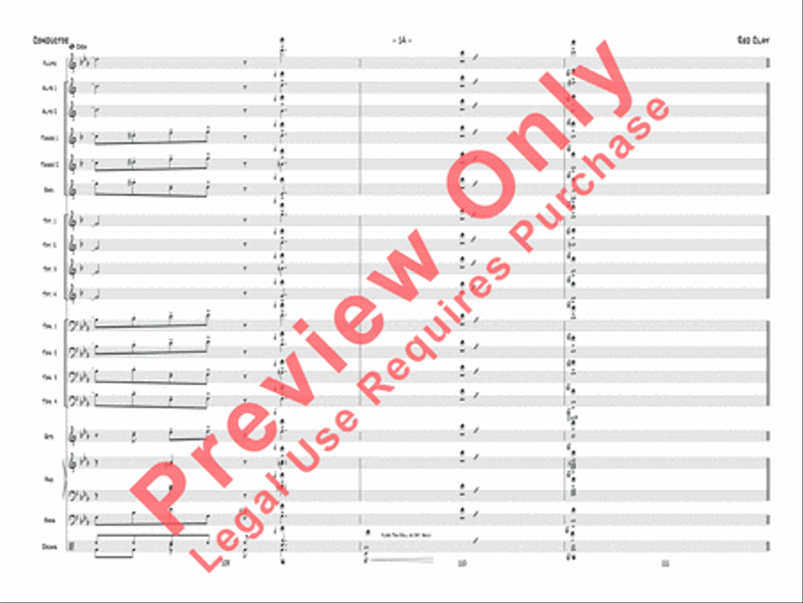 Red Clay Red Clay Jazz Ensemble scores gallery preview page 31