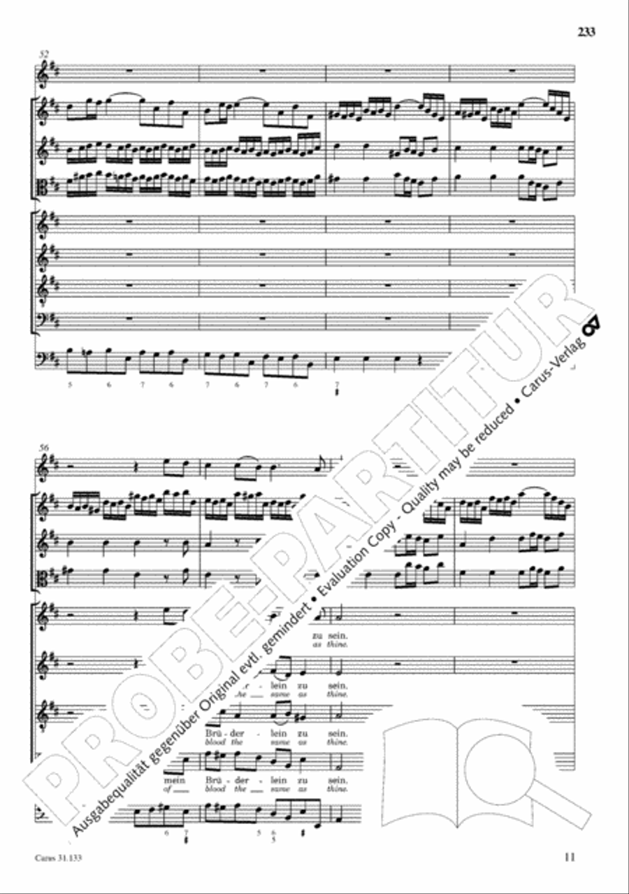 The Complete Sacred Vocal Works (Das geistliche Vokalwerk) Voice scores gallery preview page 234