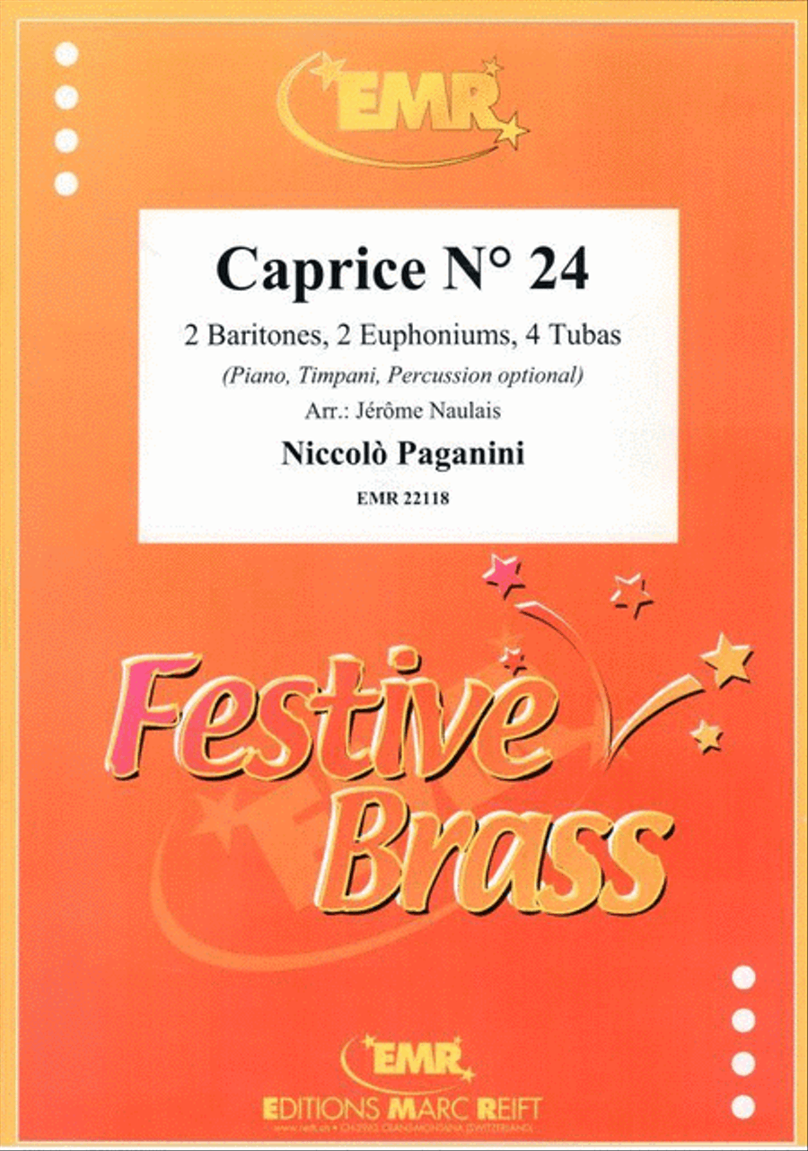 Caprice No. 24 Brass Ensemble scores gallery preview page 1