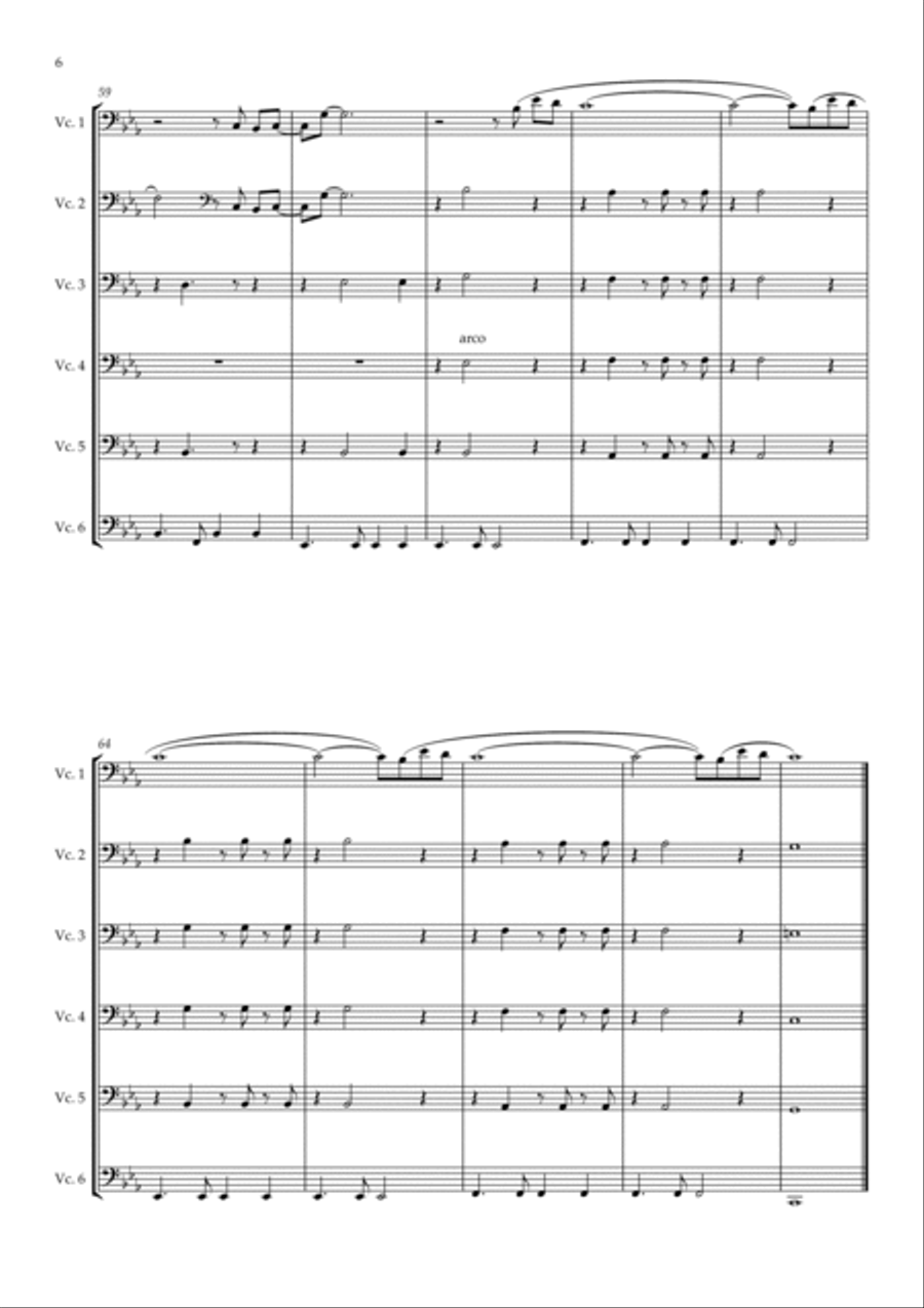 And I Love Her Chamber Music scores gallery preview page 6