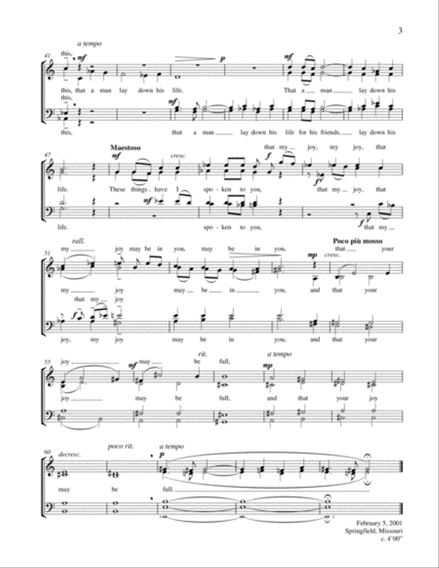 So Have I Loved You 4-Part scores gallery preview page 4